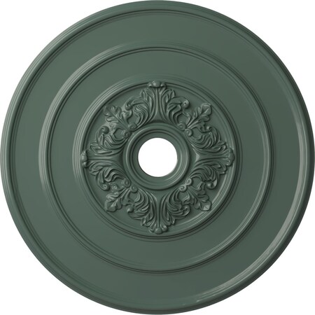 Ekena Millwork Traditional with Acanthus Leaves Ceiling Medallion, 26"OD x 3 1/8"ID x 1 1/2"P, Cloud Burst CM26TACBF